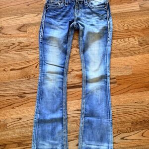 Rock Revival Aleaner jeans 26 Y2K low rise boot